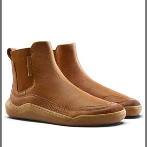 Men's Tan Leather Ankle Boots